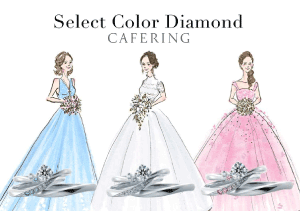 終了【BRIDAL JEWELRY ISHIOKA】Select Color Diamond