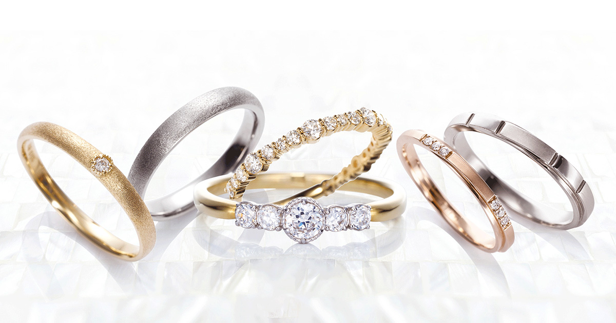 インポート・海外人気ブランド BRIDAL RINGS〈婚約指輪・結婚指輪・セットリング〉 | 時計 アクセサリー